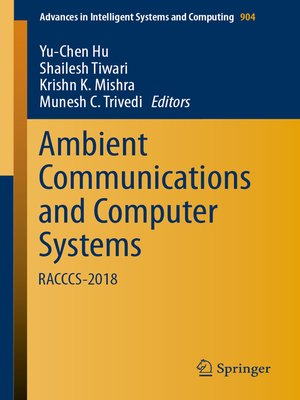 cover image of Ambient Communications and Computer Systems